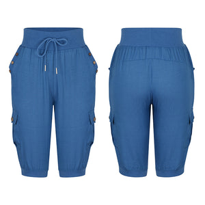 Women's Drawstring Cargo Pants