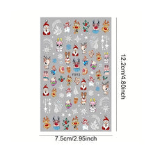 Load image into Gallery viewer, CHRISTMAS NAIL ART STICKERS