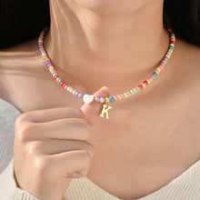 Load image into Gallery viewer, Personalized Colorful Beads Choker
