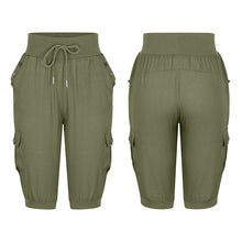 Load image into Gallery viewer, Women&#39;s Drawstring Cargo Pants