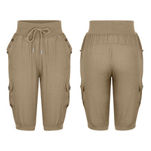 Load image into Gallery viewer, Women&#39;s Drawstring Cargo Pants
