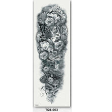 Load image into Gallery viewer, Full Arm sleeve Tattoo Waterproof temporary tattoo Sticker