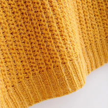 Load image into Gallery viewer, V Neck Drop Shoulder Oversized Sweater