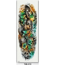 Load image into Gallery viewer, Full Arm sleeve Tattoo Waterproof temporary tattoo Sticker