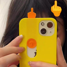 Load image into Gallery viewer, 3D Printed Middle Finger Sliding Phone Case