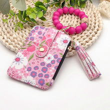 Load image into Gallery viewer, Stylish Card Holder With Silicone Bead Bracelet