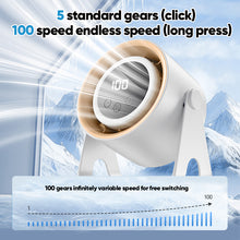 Load image into Gallery viewer, Digital Display Portable Fan