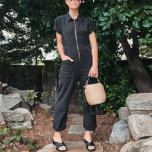 Load image into Gallery viewer, Cropped Utility Jumpsuit