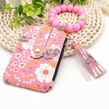 Load image into Gallery viewer, Stylish Card Holder With Silicone Bead Bracelet