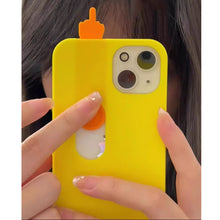 Load image into Gallery viewer, 3D Printed Middle Finger Sliding Phone Case