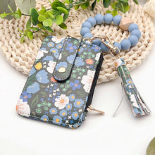 Load image into Gallery viewer, Stylish Card Holder With Silicone Bead Bracelet