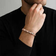 Load image into Gallery viewer, Blomsterarmbånd i kobber