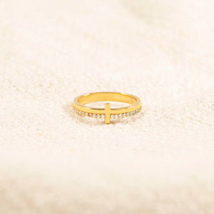 Never Quit Cross Ring
