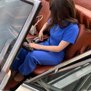 Cropped Utility Jumpsuit
