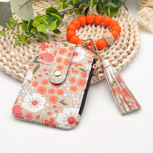 Load image into Gallery viewer, Stylish Card Holder With Silicone Bead Bracelet