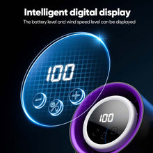 Load image into Gallery viewer, Digital Display Portable Fan