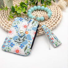 Load image into Gallery viewer, Stylish Card Holder With Silicone Bead Bracelet