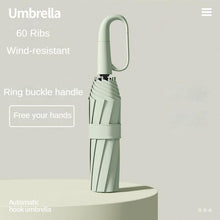 Load image into Gallery viewer, Creative Ring Buckle Windproof Reinforced Umbrella