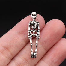 Load image into Gallery viewer, Ghostly Skeleton Exaggerated Punk Earrings