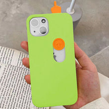 Load image into Gallery viewer, 3D Printed Middle Finger Sliding Phone Case