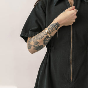 Cropped Utility Jumpsuit