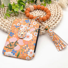Load image into Gallery viewer, Stylish Card Holder With Silicone Bead Bracelet