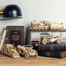 Load image into Gallery viewer, Super Wooden Mechanical Model Puzzle