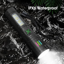 Load image into Gallery viewer, Rechargeable Super-Bright LED Flashlight