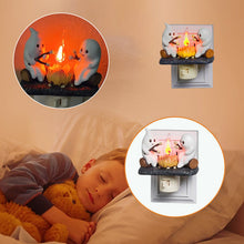 Load image into Gallery viewer, Spøkelsesleirbål, blinkende nattlys