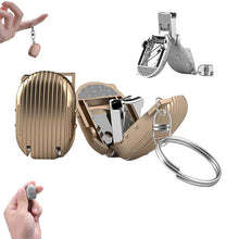 Load image into Gallery viewer, Portable Mini Folding Nail Clippers Keychain