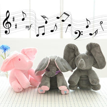 Load image into Gallery viewer, Music plush elephant, Hide-and-seek game Electric toys