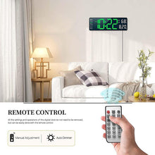 Load image into Gallery viewer, Upgraded Digital Wall Clock Large Display
