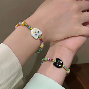 Cartoon Colorful Lucky Beaded Bracelet