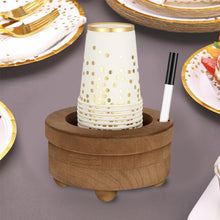 Load image into Gallery viewer, Wooden Cup Holder with Marker Slot