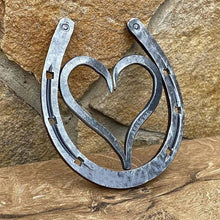 Load image into Gallery viewer, Forged Handmade Horseshoe-Iron