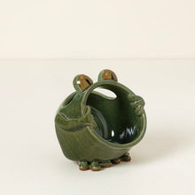 Load image into Gallery viewer, Frog Cell Phone Holder Sound Amplifier