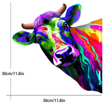 Load image into Gallery viewer, Artistic Cow Garden Ornament