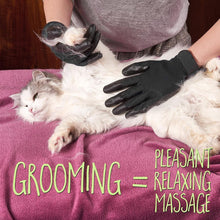 Load image into Gallery viewer, Hirundo Pet Grooming Gloves For Cats, Dogs &amp; Horses - Left &amp; Right ( 1 pair )