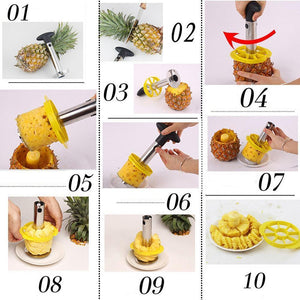 Hirundo Stainless Steel Pineapple Cutter