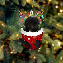 Load image into Gallery viewer, Cute Christmas Sock Dog Ornament