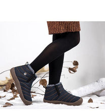 Load image into Gallery viewer, Waterproof Unisex Artificial Fur Lined Slip On Boots