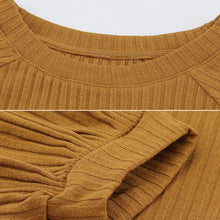 Load image into Gallery viewer, New autumn and winter knitted long-sleeved dress