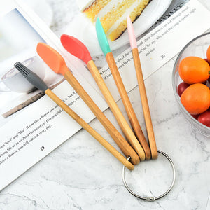 Silicone Spatula With Wooden