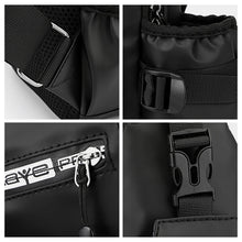 Load image into Gallery viewer, Men&#39;s Leather Film Water Bottle Chest Bag