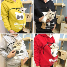 Load image into Gallery viewer, Animal Pouch Sweatshirt Hoodie