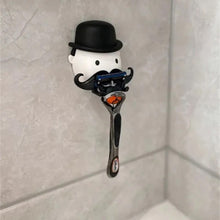 Load image into Gallery viewer, Creative Wall Mounted Cartoon With Suction Cup Shaver Holder