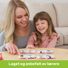 Load image into Gallery viewer, Fonikk-kort - Lær å lese på 20 trinn - Digrafer, CVC-blandinger, lange vokallyder