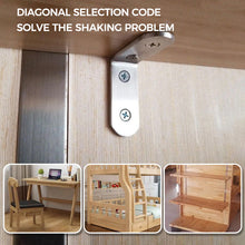 Load image into Gallery viewer, 4-Pack Stainless Steel Corner Braces