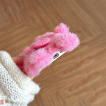 Load image into Gallery viewer, Funny Tongue Sticking Out Plush Mobile Phone Case For iPhone