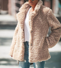Load image into Gallery viewer, Faux Fur Teddy Jacket
